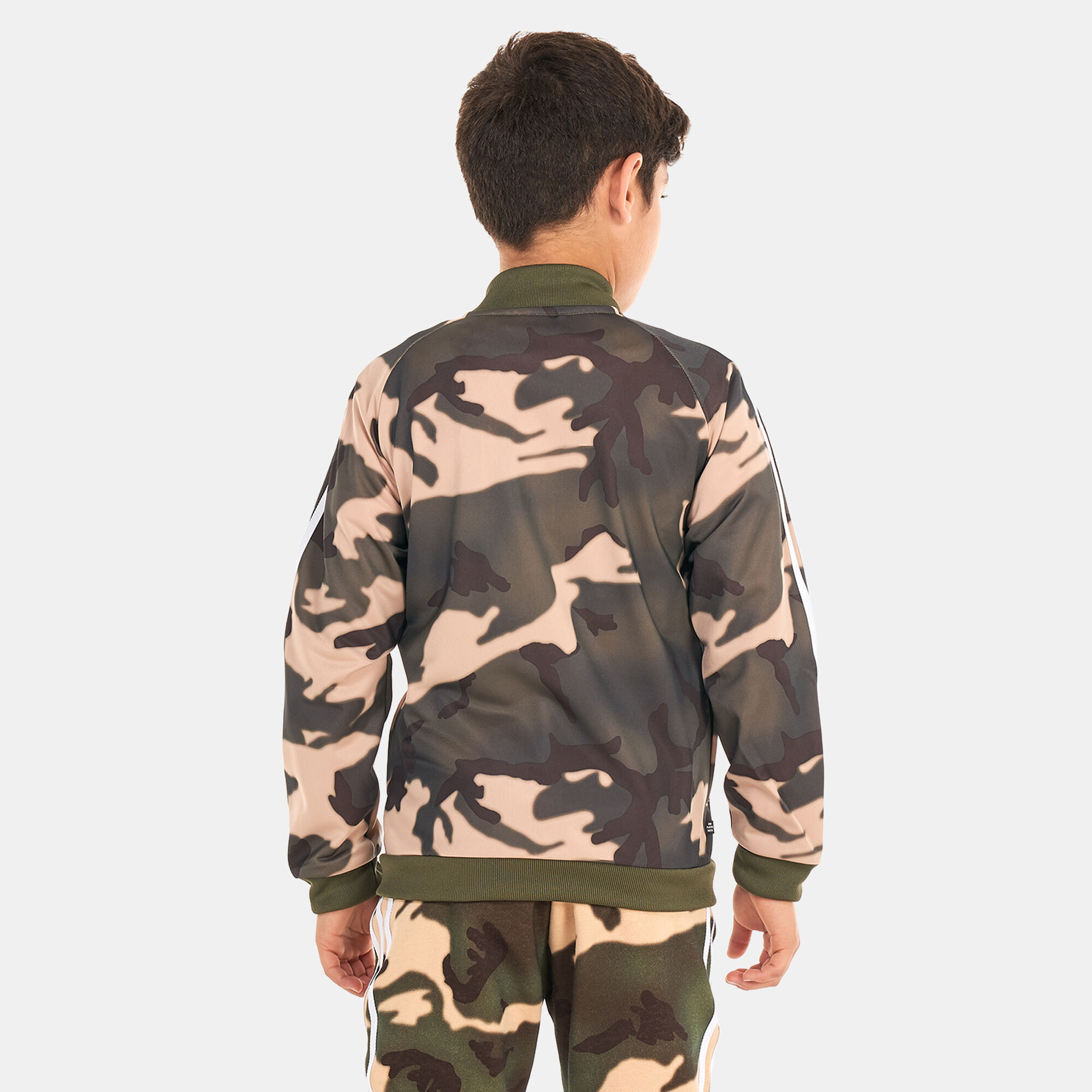 Adidas originals cheap camo bomber jacket