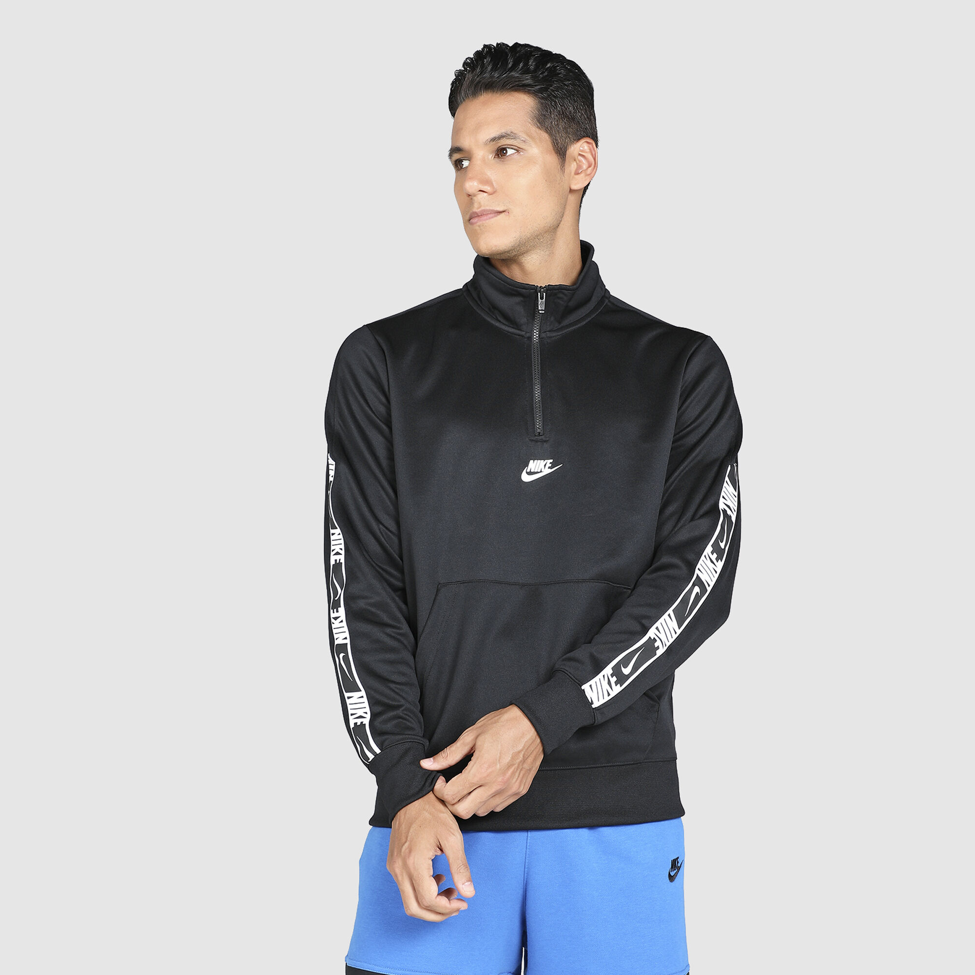 Men s Sportswear Half Zip Sweatshirt Black Nike in Kuwait SSS