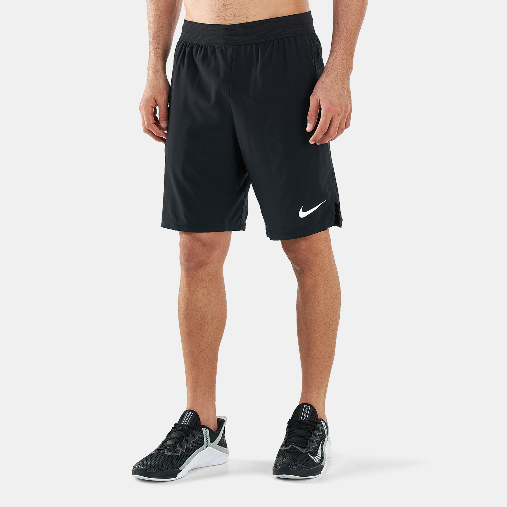 Men s Pro Dri FIT Flex Vent Max 8 Inch Training Shorts Black Nike in Kuwait SSS