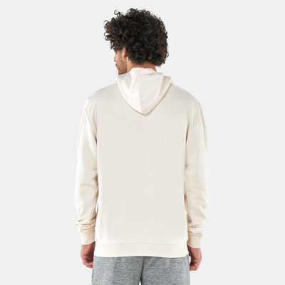 adidas Future Icons Three Bar Hoodie White