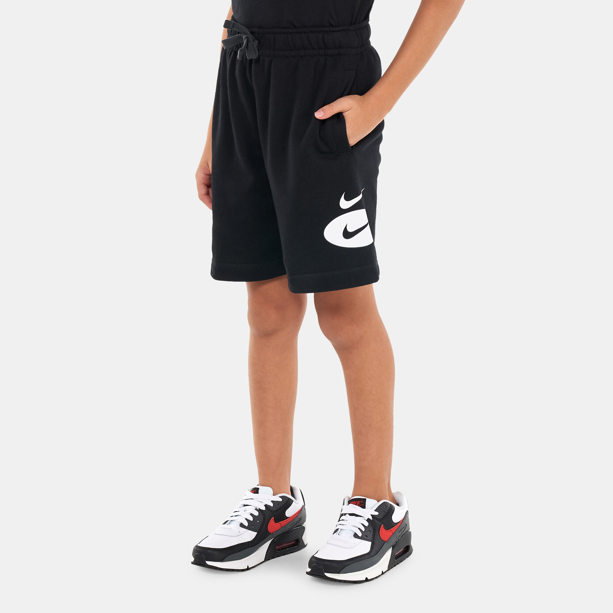 Nike sportswear swoosh shorts top