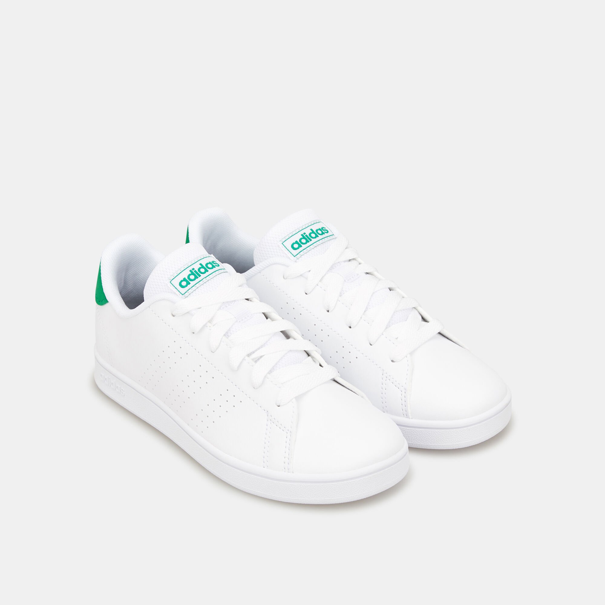 Kids Advantage Lifestyle Court Lace Shoe White adidas in Kuwait SSS