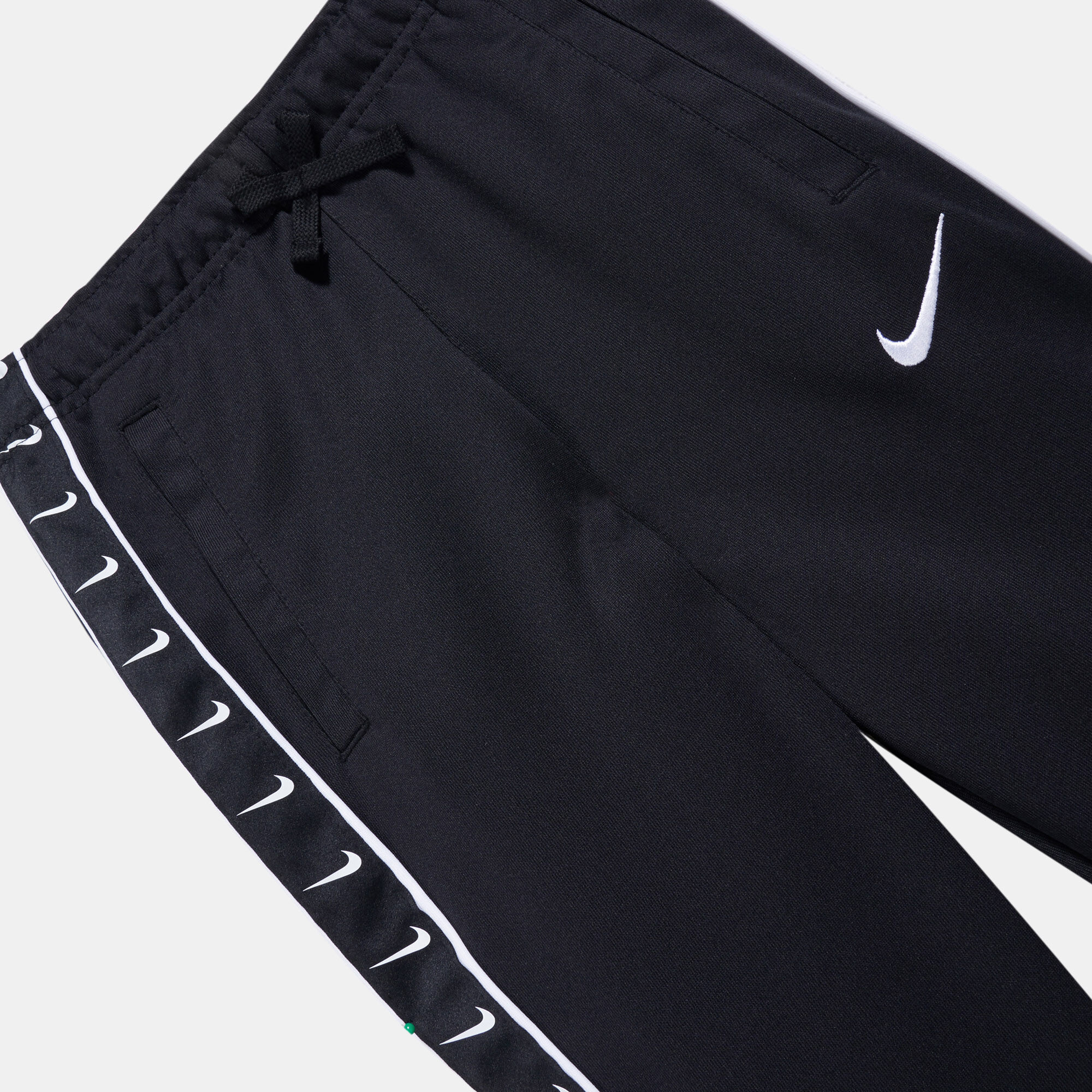 Nike side swoosh logo track pants deals