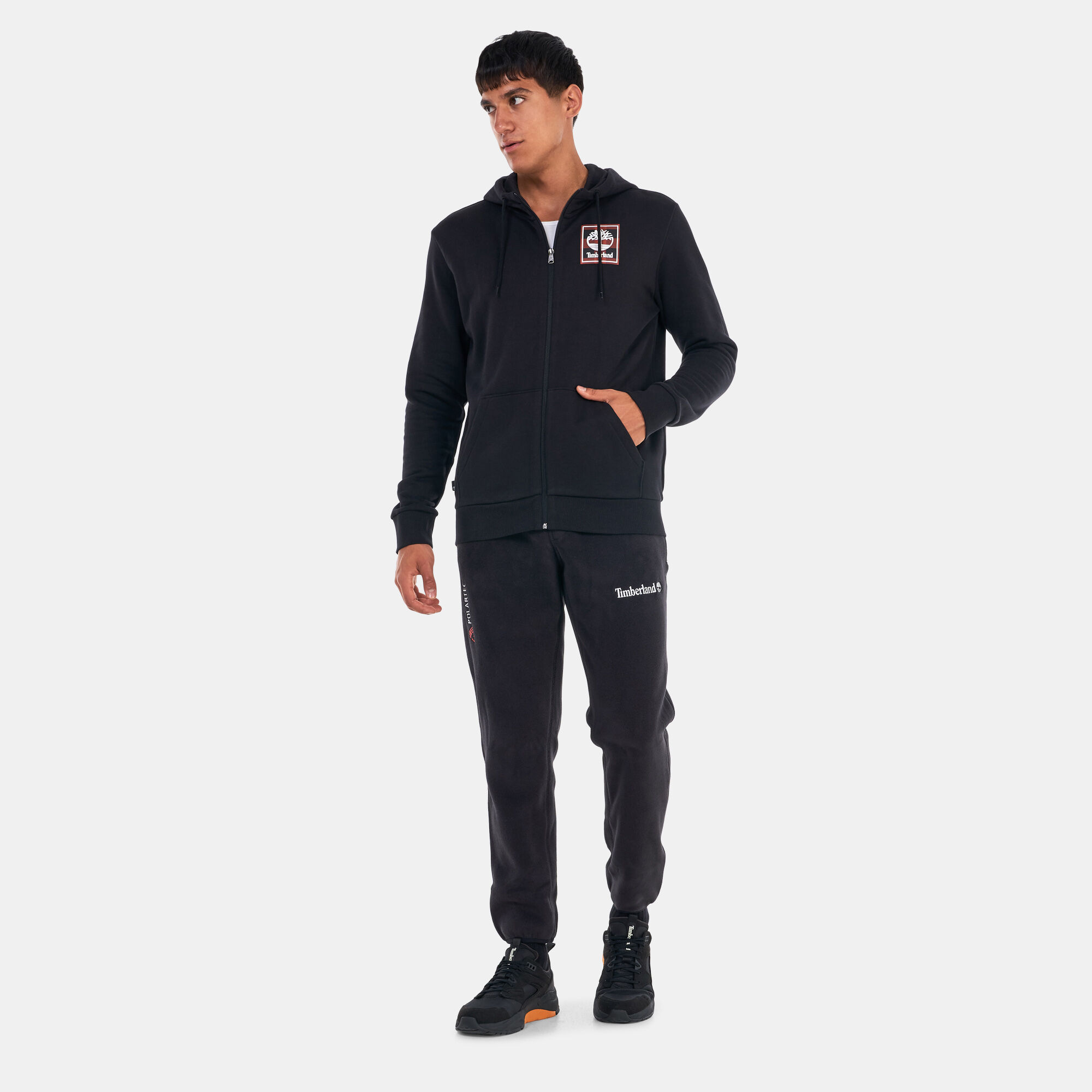 Timberland plaid hoodie hot sale