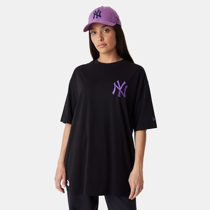 New Era MLB New York Yankees Men's T-Shirt - Purple - L
