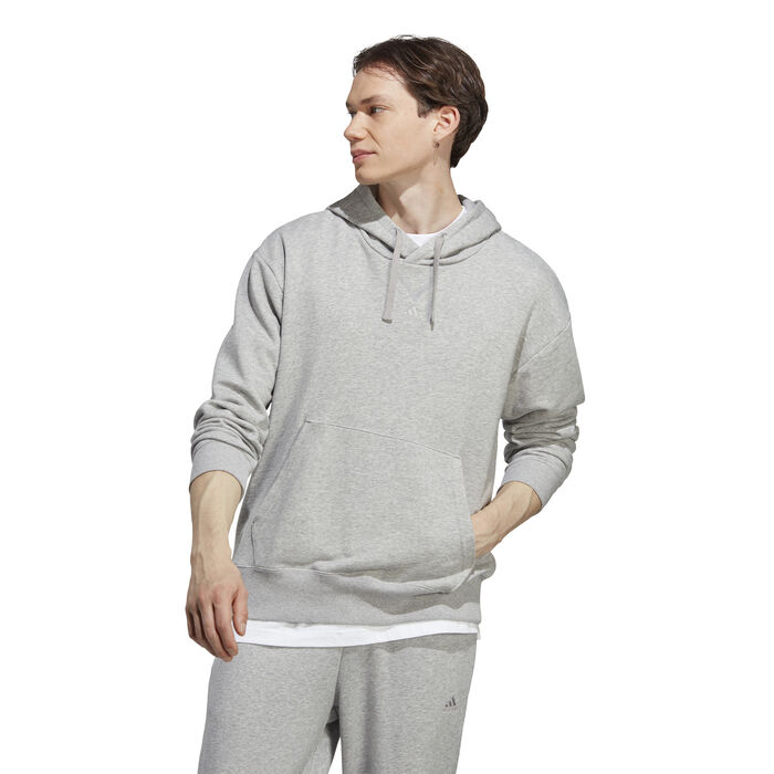 adidas Men's ALL SZN French Terry Hoodie Grey image number 0