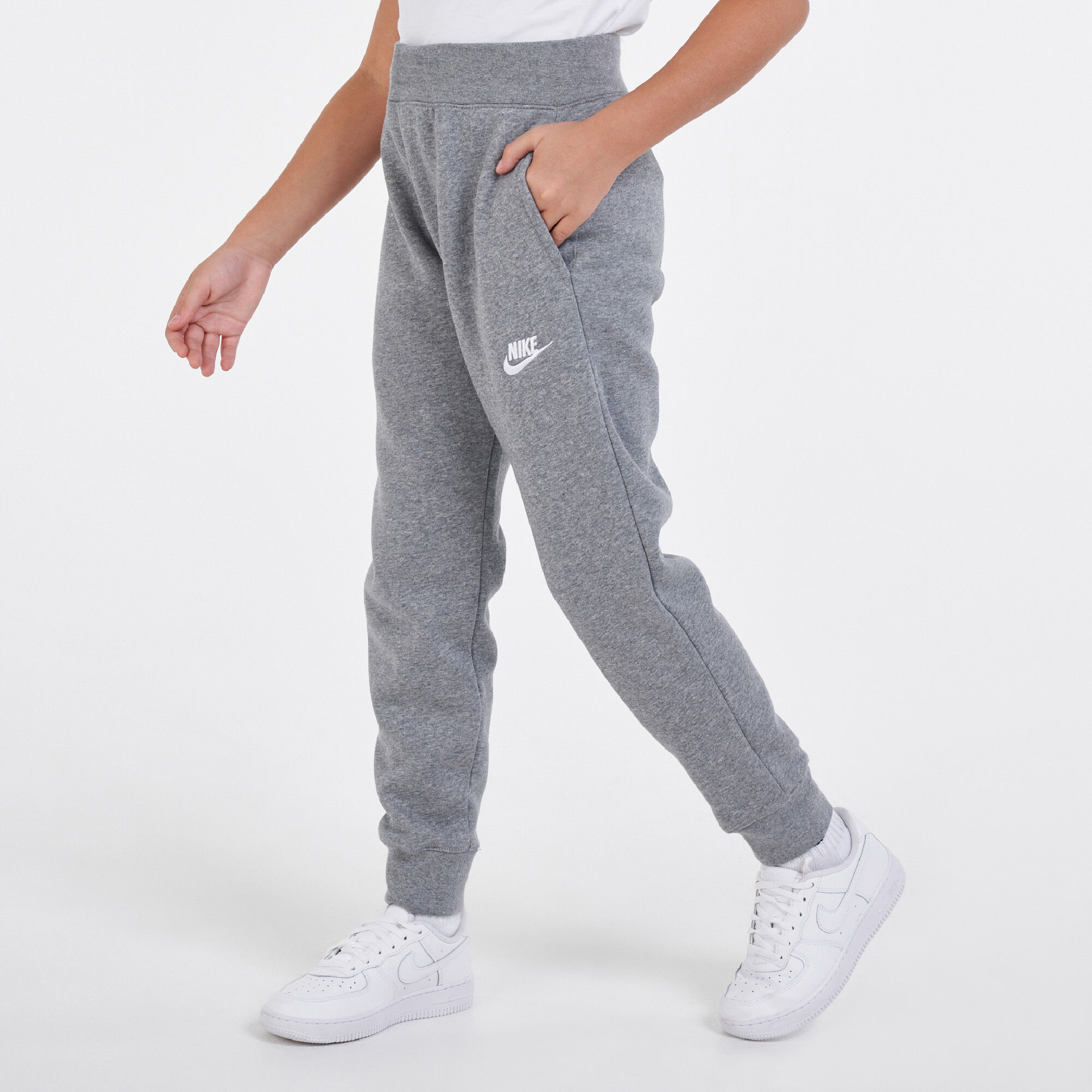 Grey nike sweatpants girls sale