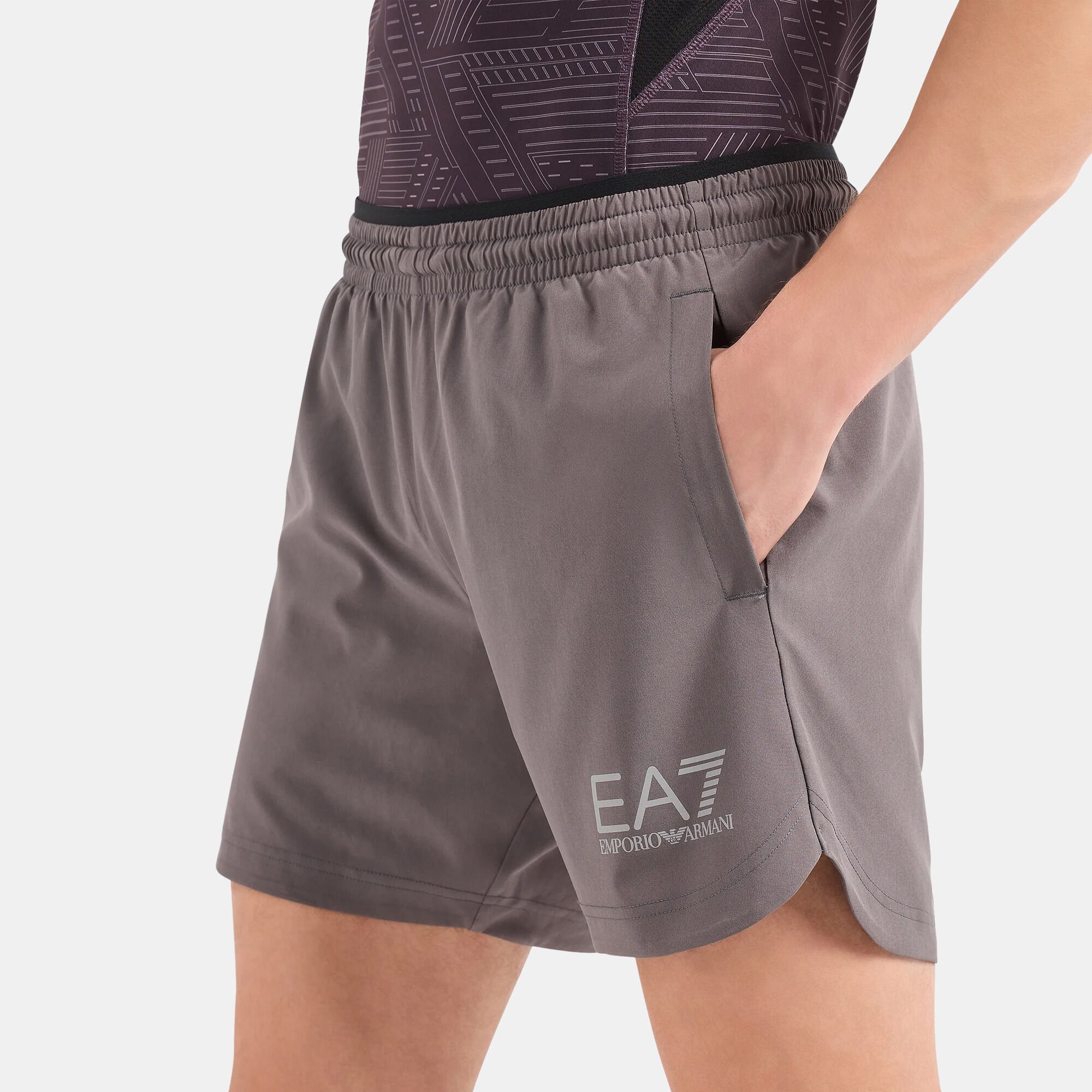 Men s Vigor7 Training Shorts Grey EA7 Emporio Armani in Kuwait SSS
