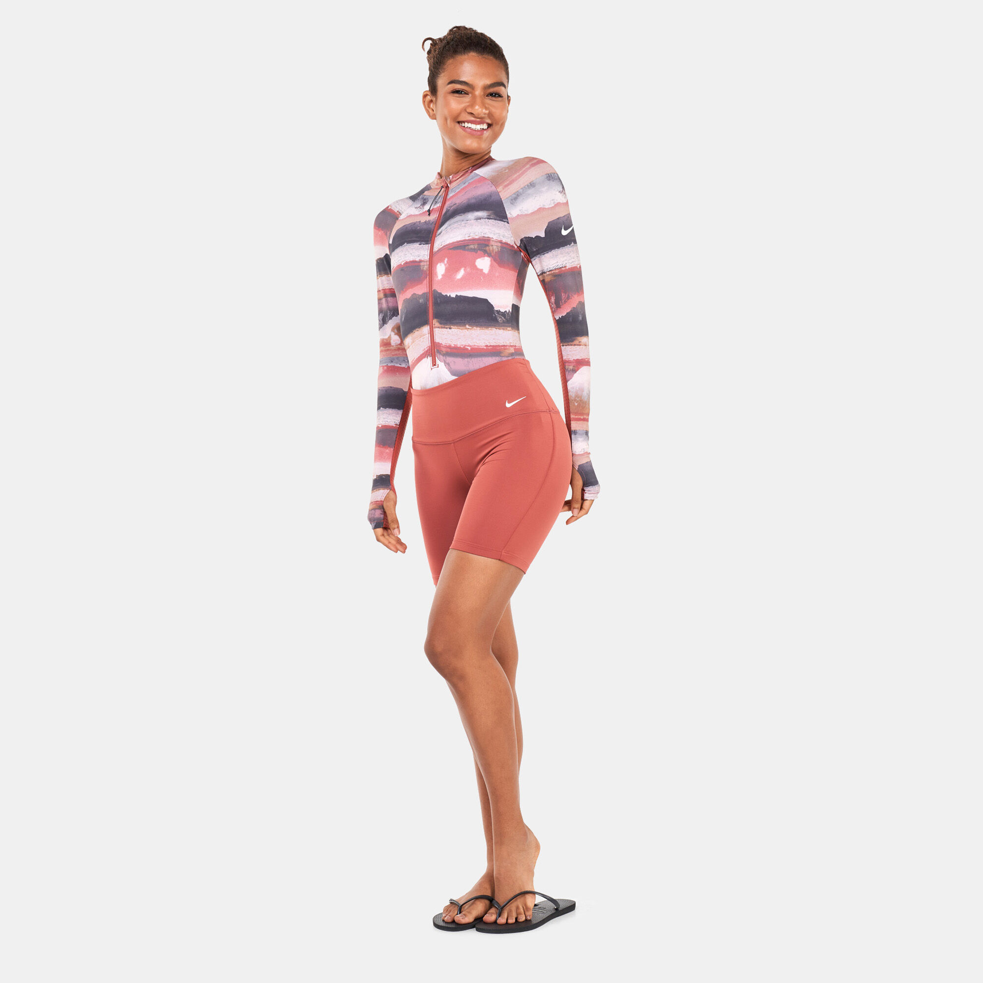 Nike long torso swimsuit outlet
