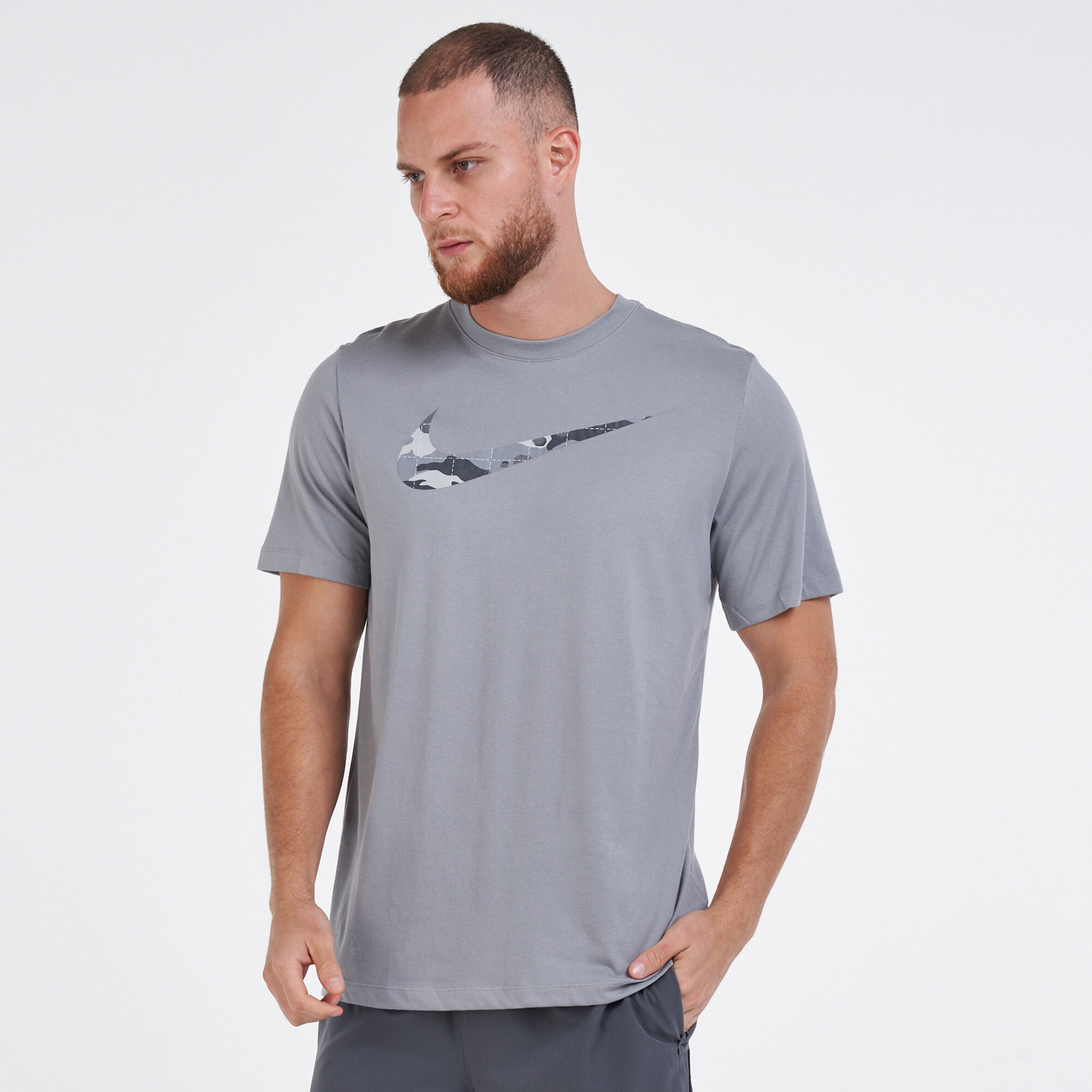 Nike grey camo t shirt discount