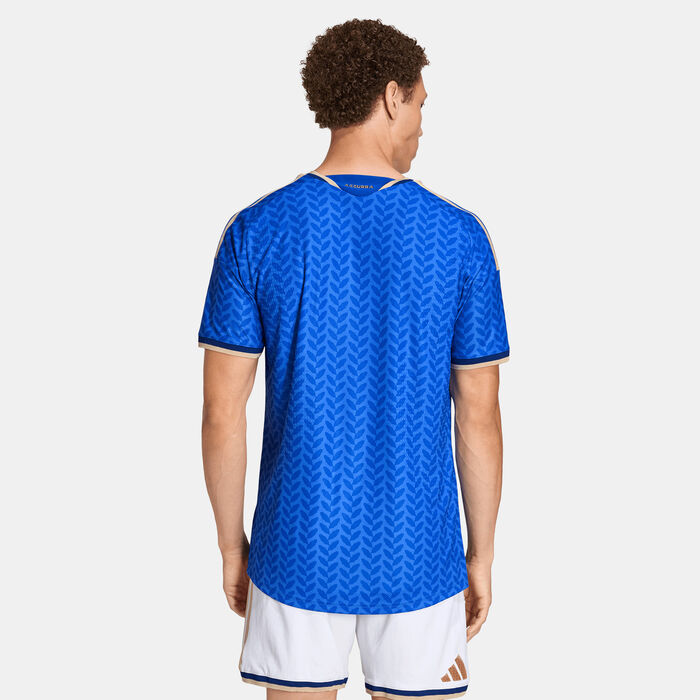 adidas Men's Italy 2026 Home Authentic Football Jersey Blue image number 3