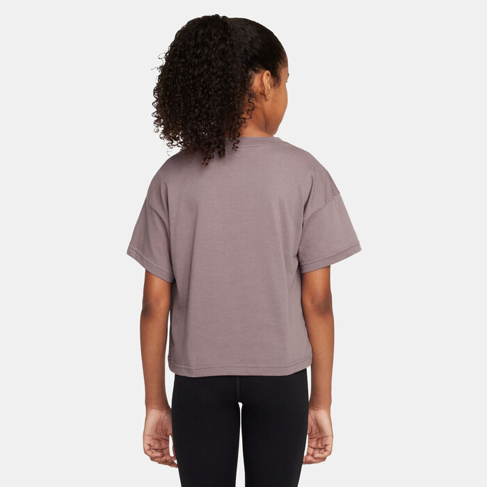 Nike Kids' Sportswear T-Shirt (Older Kids) Brown image number 1