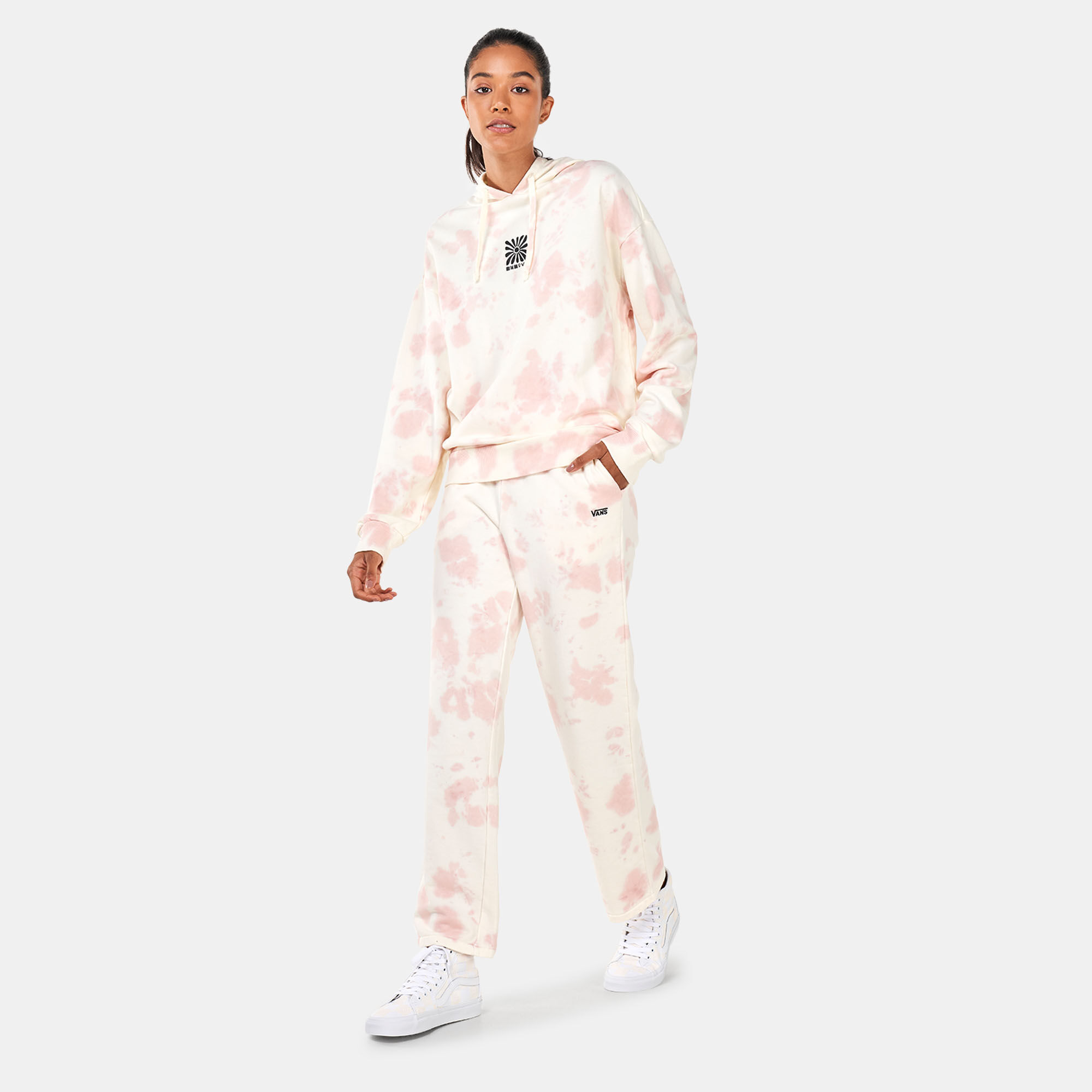 White vans and joggers deals