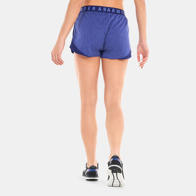 Under Armour Women's UA Play Up 3.0 Twist Shorts Blue