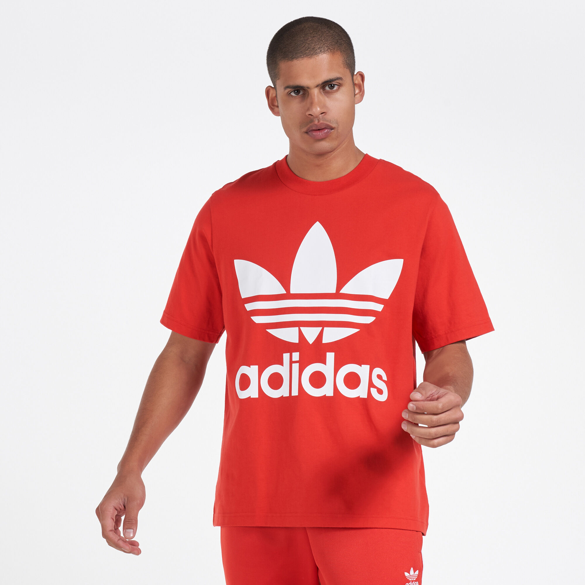 Adidas oversize trefoil new arrivals