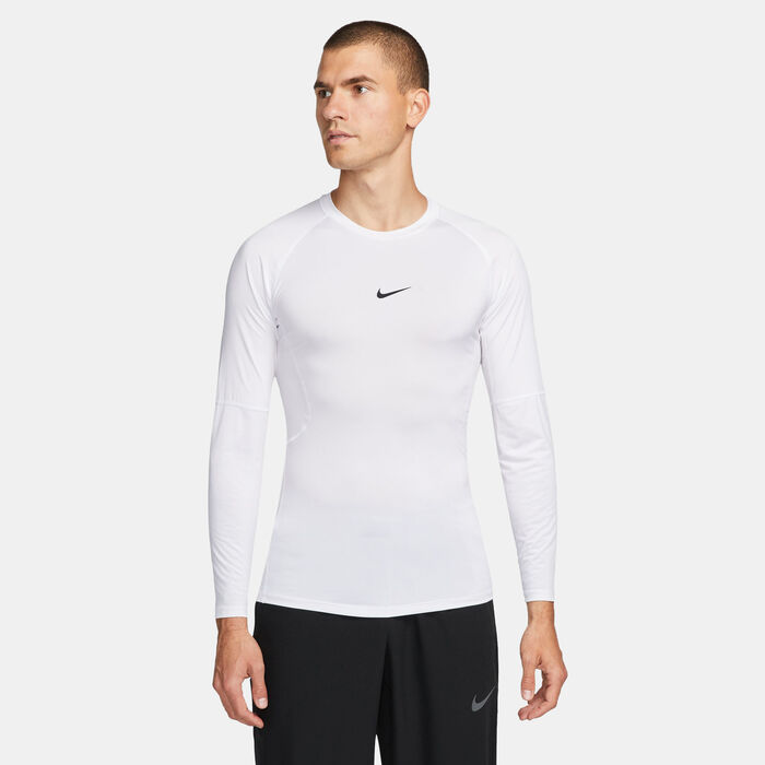 Nike Men's Pro Dri-FIT Training Top White image number 0