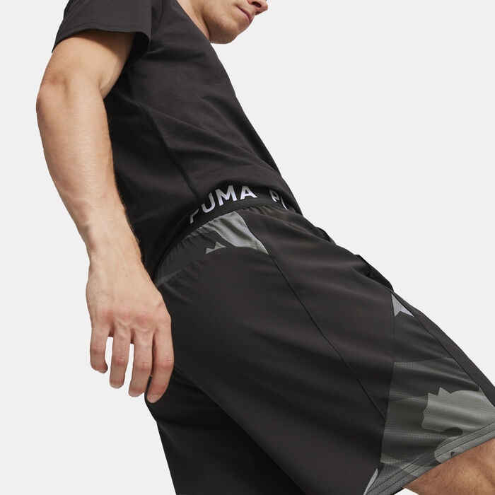 PUMA Men's Fit Running Shorts Black image number 3