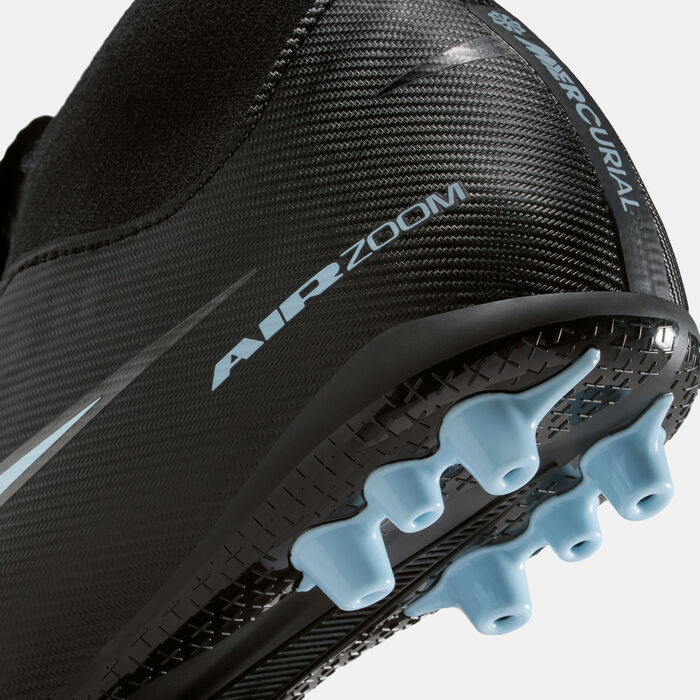Nike Kids' Mercurial Superfly 10 Academy Artificial Grass Football Shoes Black image number 5