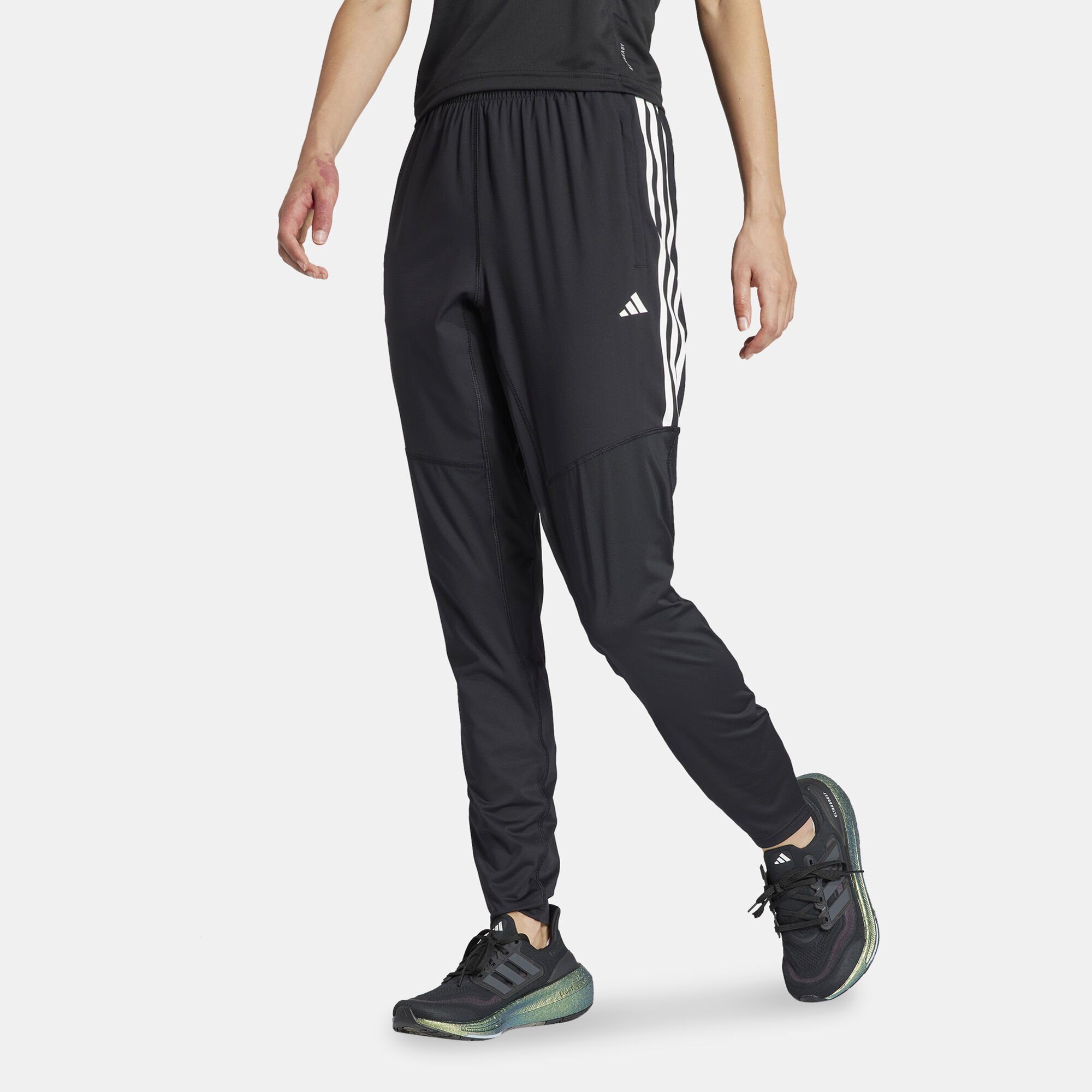 Women s Own the Run 3 Stripes Joggers