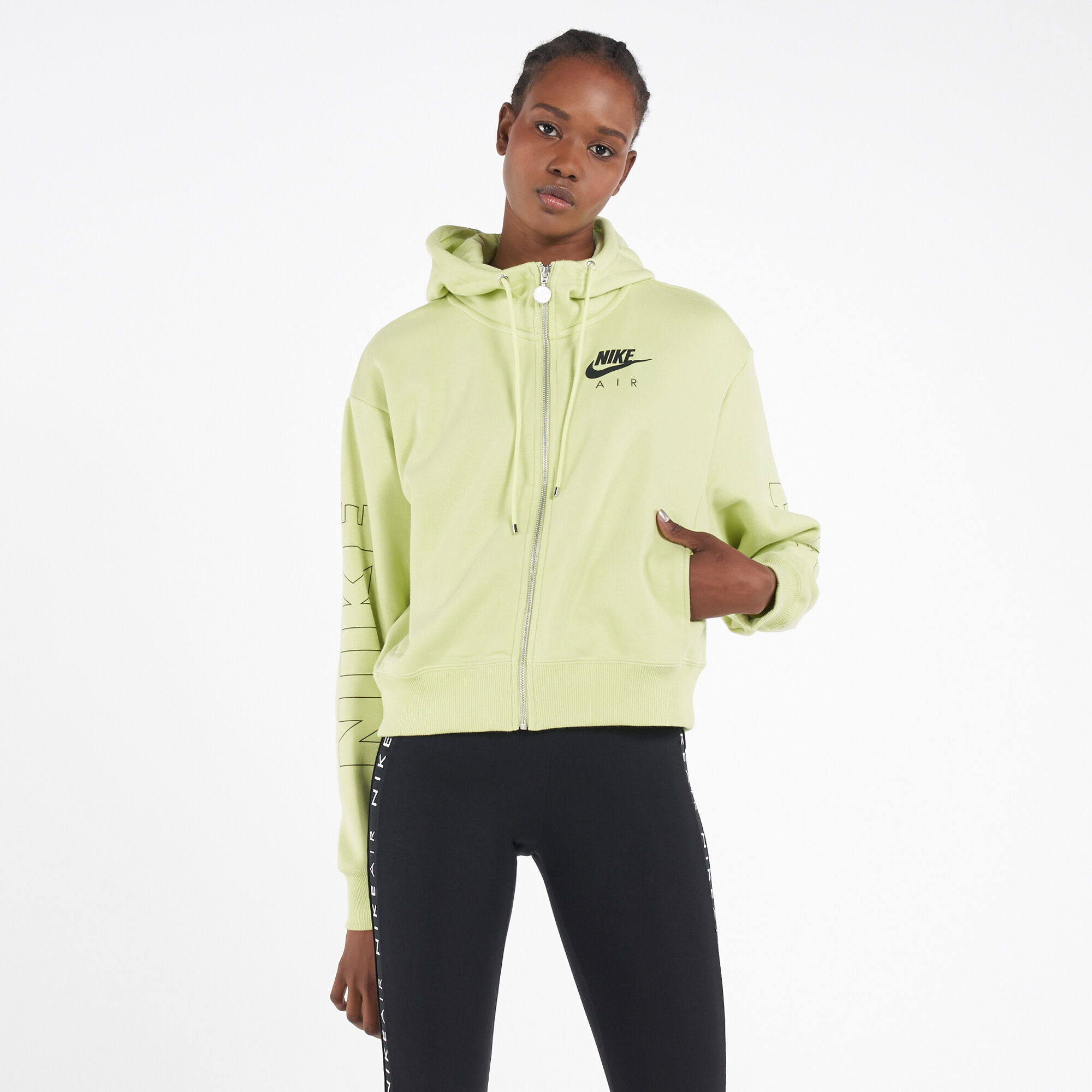 Buy Nike Women s Sportswear Air Hoodie Green in Kuwait SSS