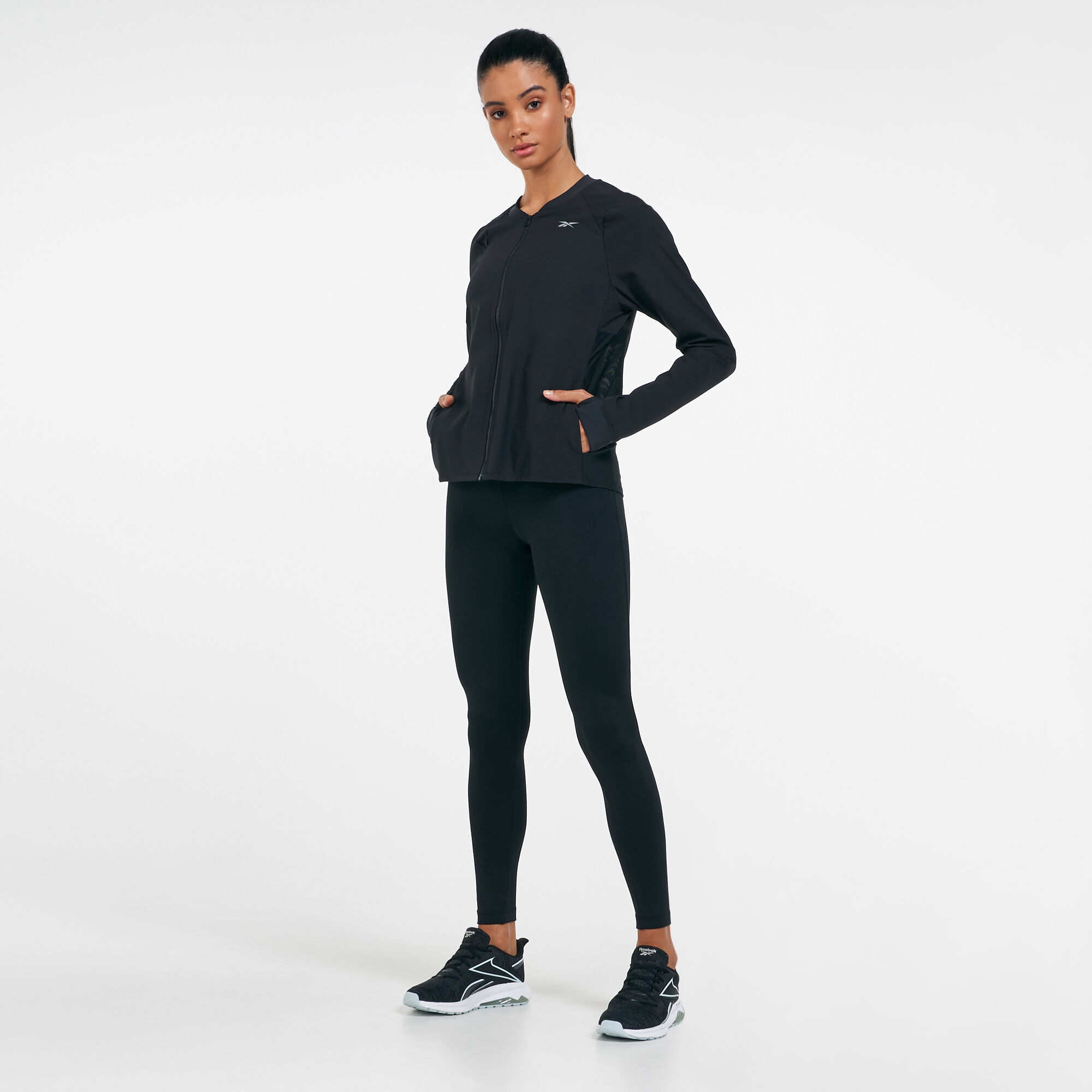 Buy Reebok Women s One Series Running Hero Jacket Black in Kuwait SSS