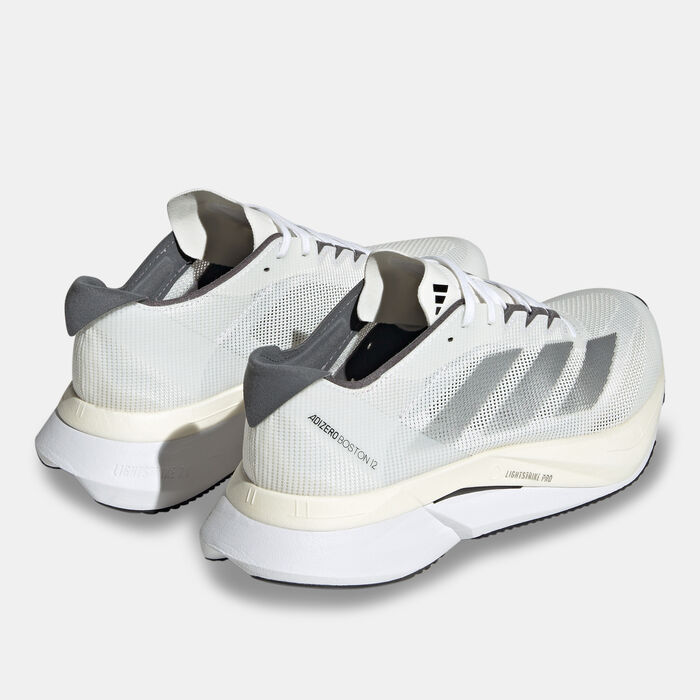 adidas Women's Adizero Boston 12 Running Shoe White image number 2