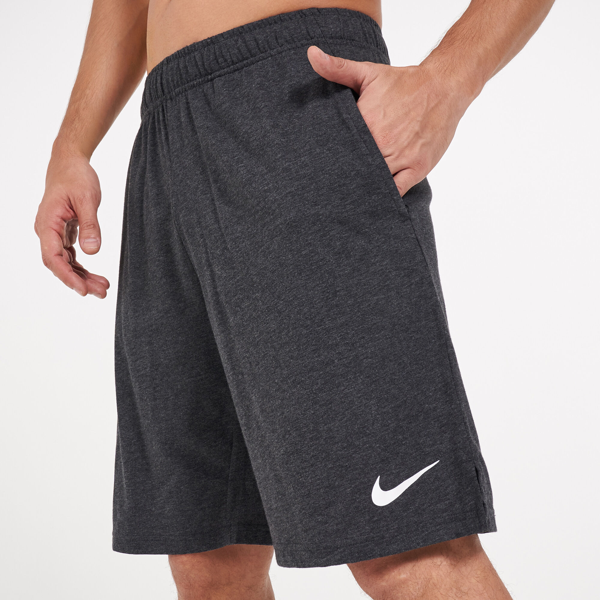 Mens dri-fit cotton training shorts shop