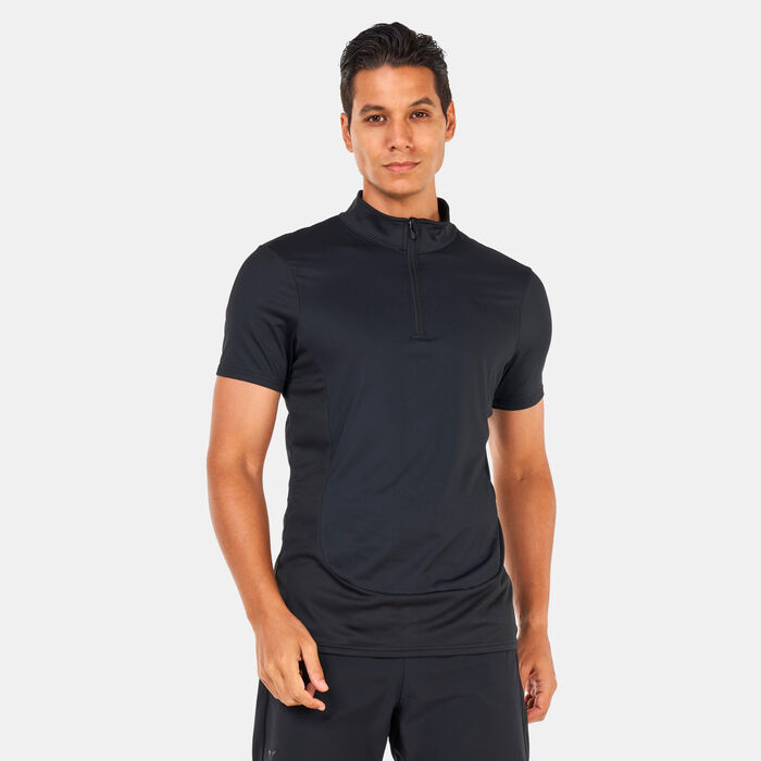 SQUATWOLF Men's Vented Workout Top Black image number 0