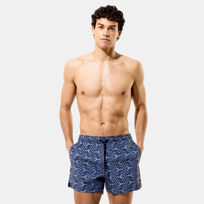 Speedo Men's Printed Redondo Edge Swimming Shorts Black