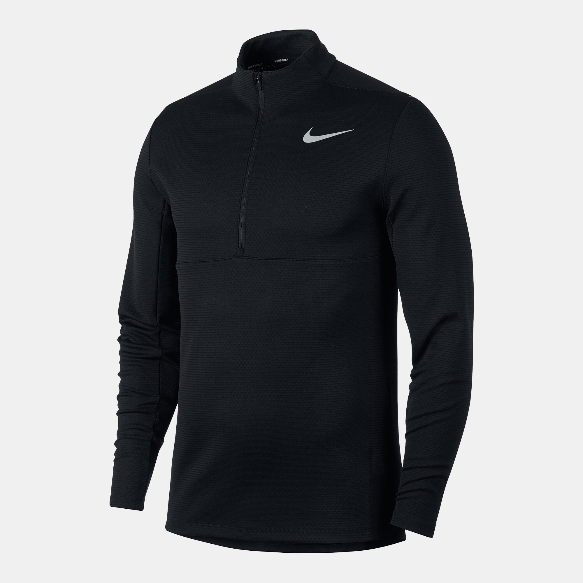 Buy Nike Golf Men s Aeroreact Half Zip Top Black in Kuwait SSS