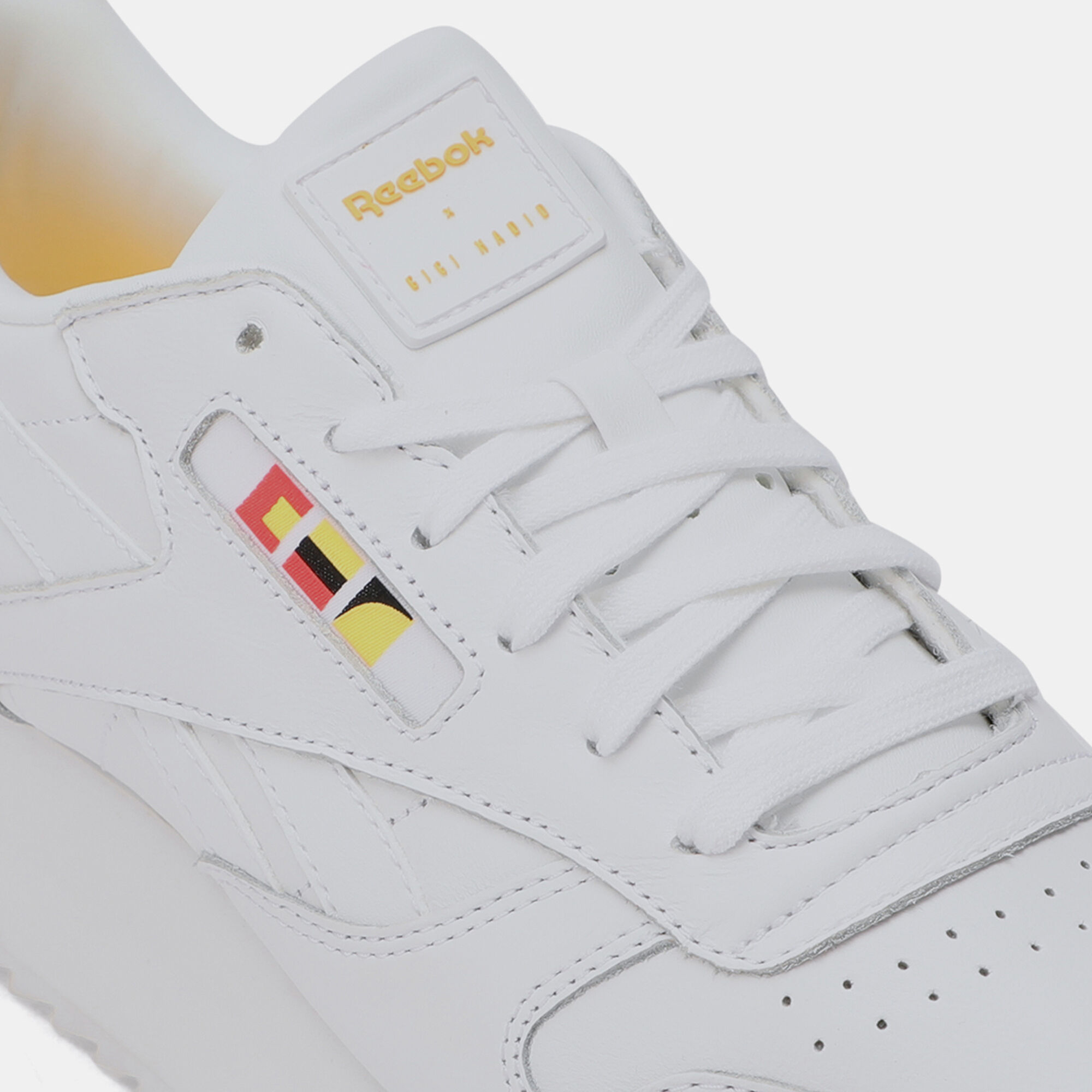 Classic leather double outlet x gigi hadid