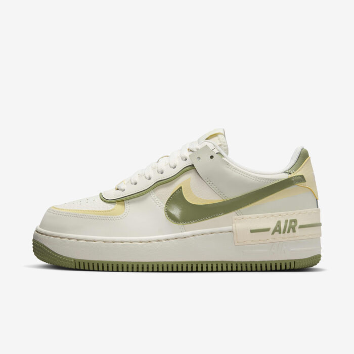 Nike Women's Air Force 1 Shadow Shoes Ivory image number 0