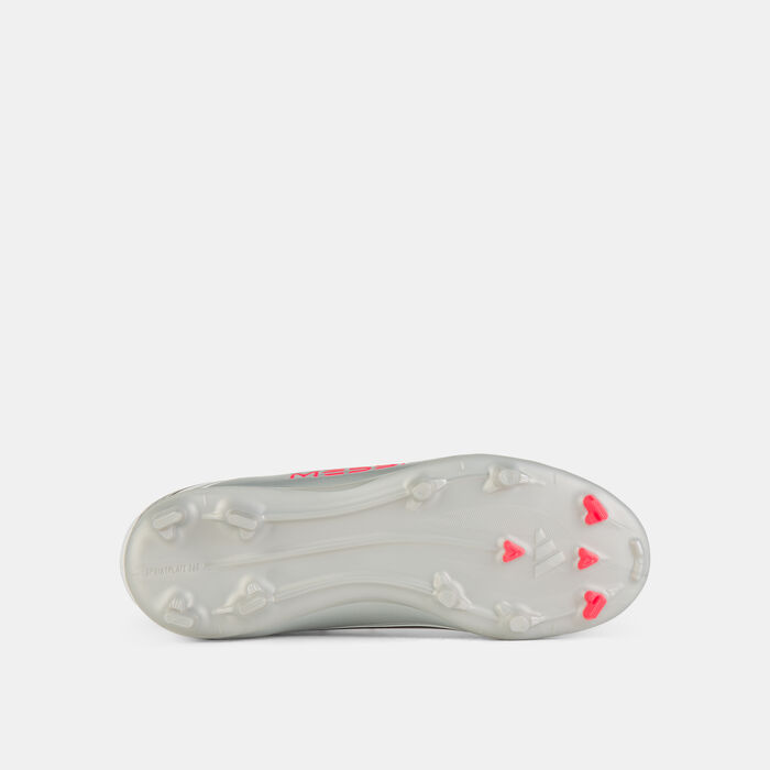 adidas Kids' F50 Messi League Firm/Multi-Ground Football Shoes White image number 3