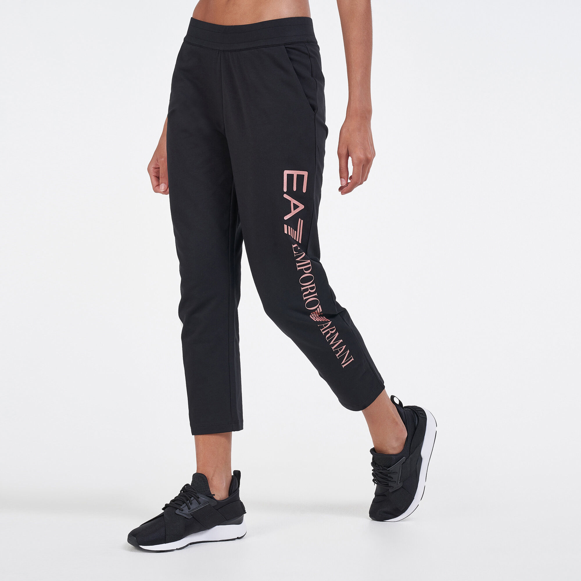 Buy EA7 Emporio Armani Women s Train Master Sweatpants Black in