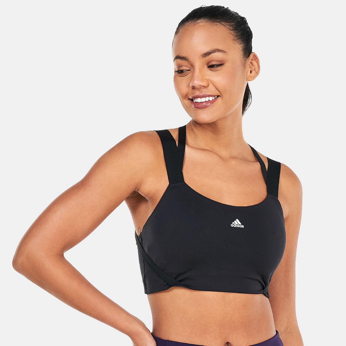 Adidas strappy bra cheap