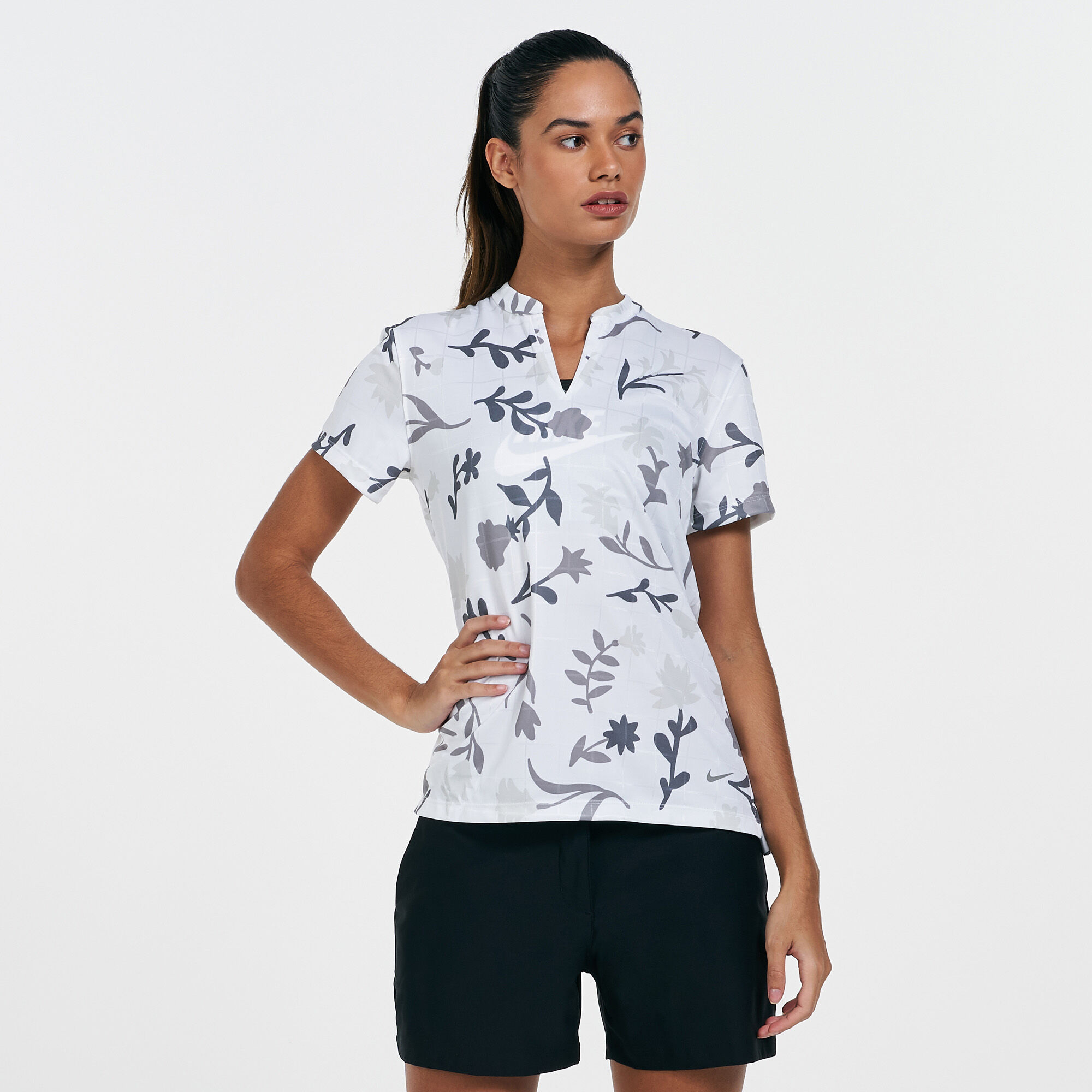 Nike women's floral shirt deals