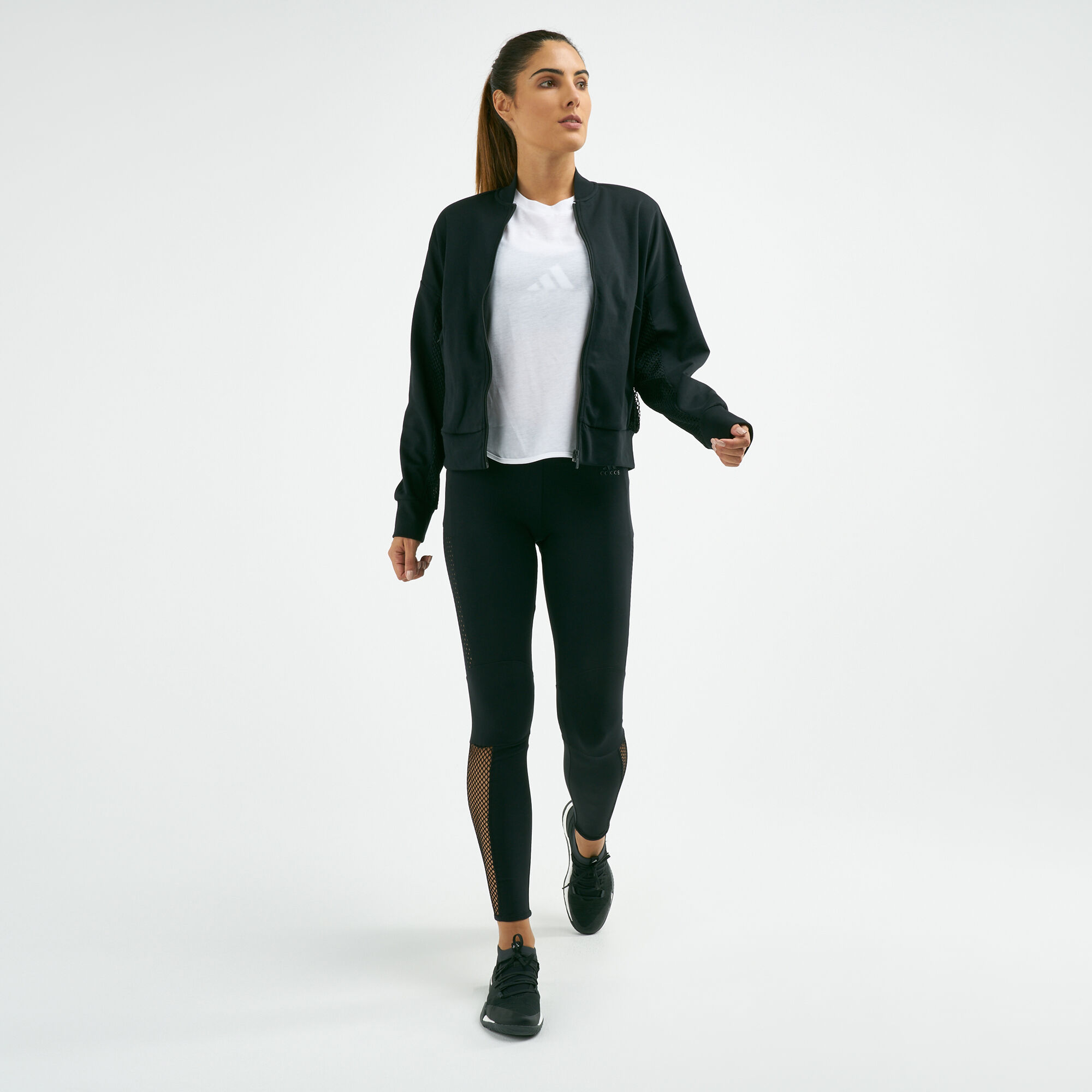 Women s ID Mesh Bomber Jacket