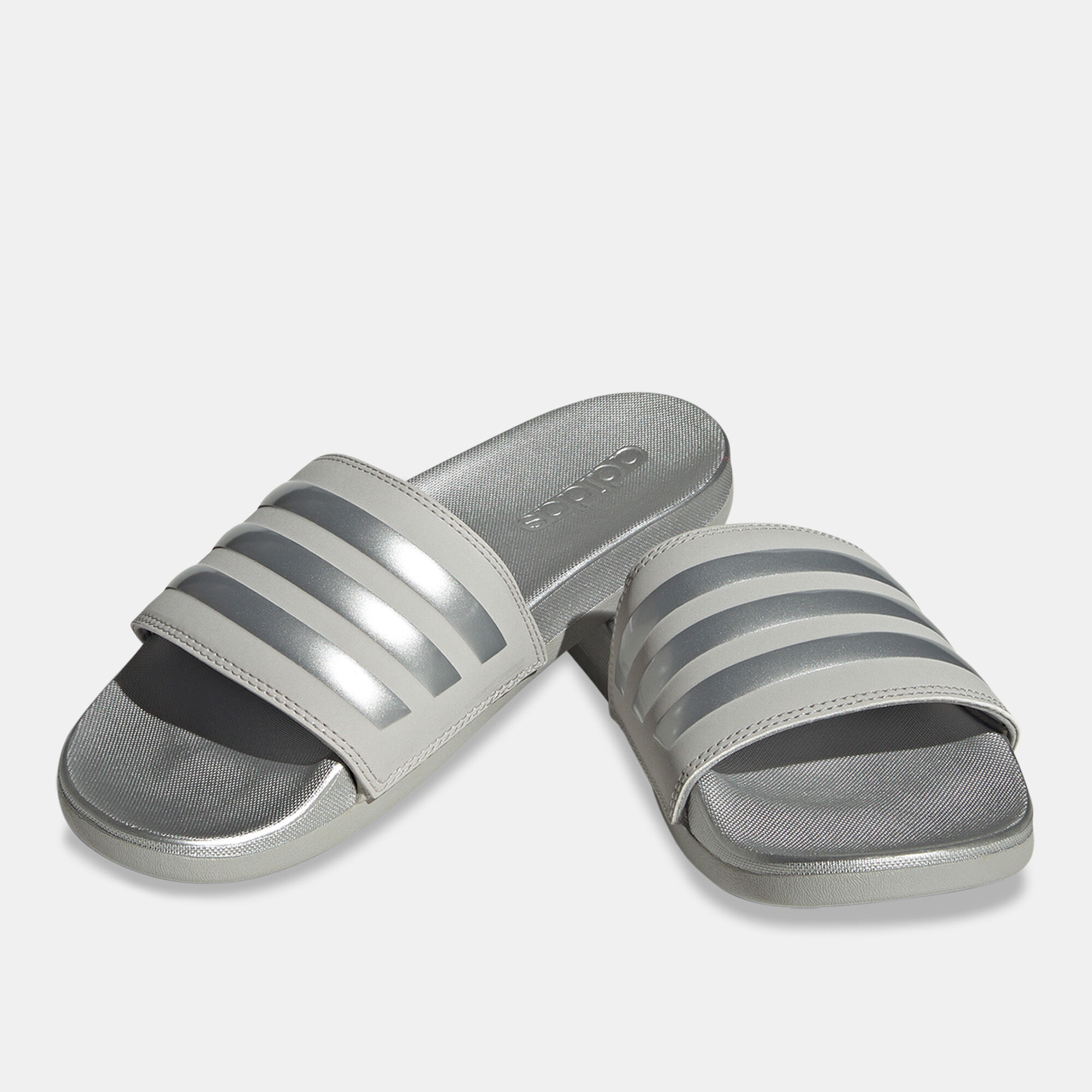 Buy adidas Women s Adilette Comfort Slides Grey in Kuwait SSS