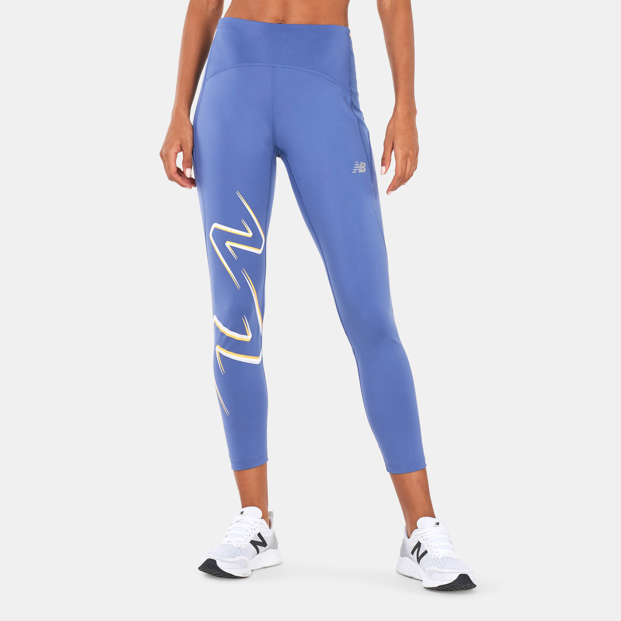 Buy New Balance Women s Graphic Impact Run Leggings Multi in