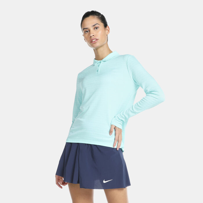 Nike Dri-FIT Victory Women's Long-Sleeve Golf Polo.