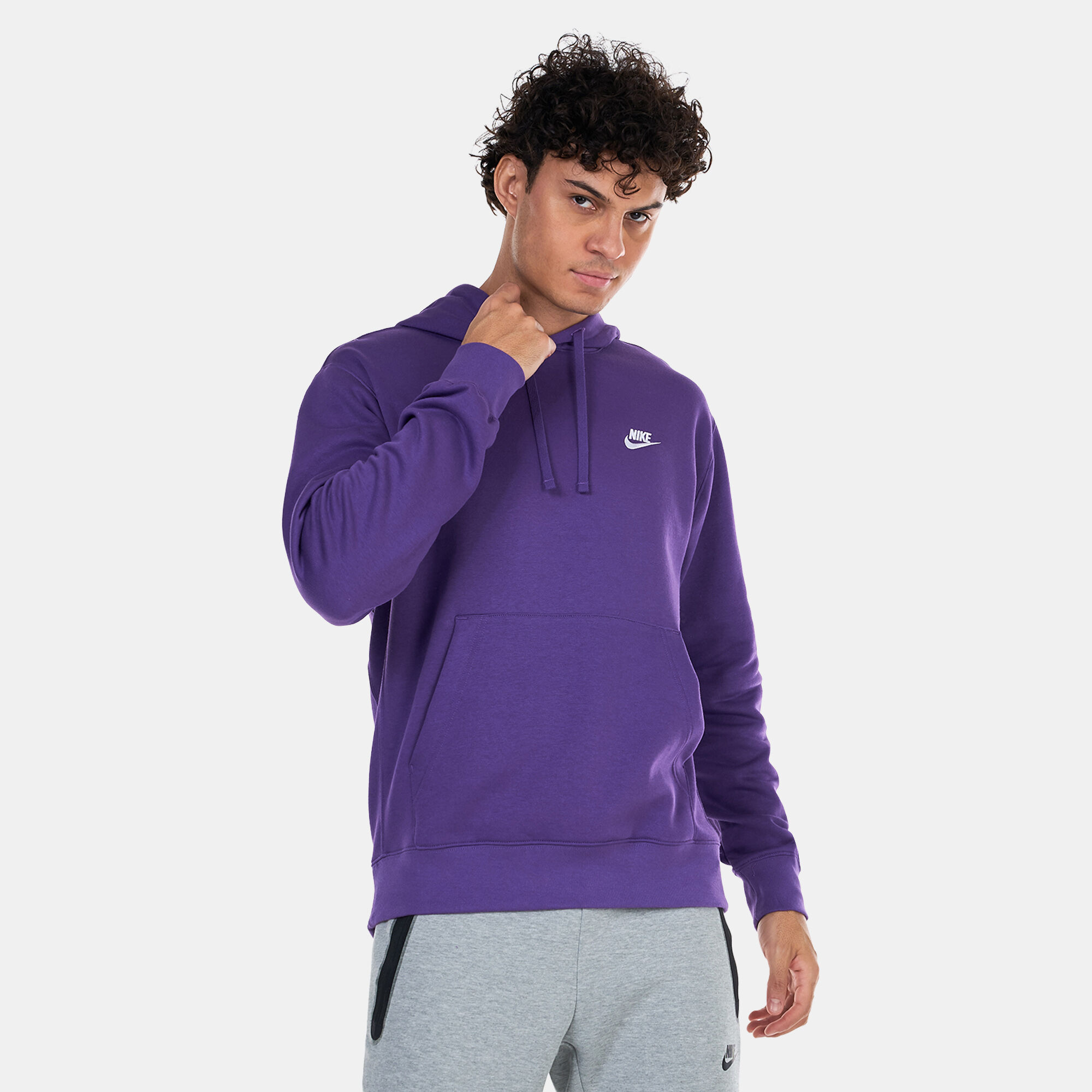 Nike men's purple hoodie outlet