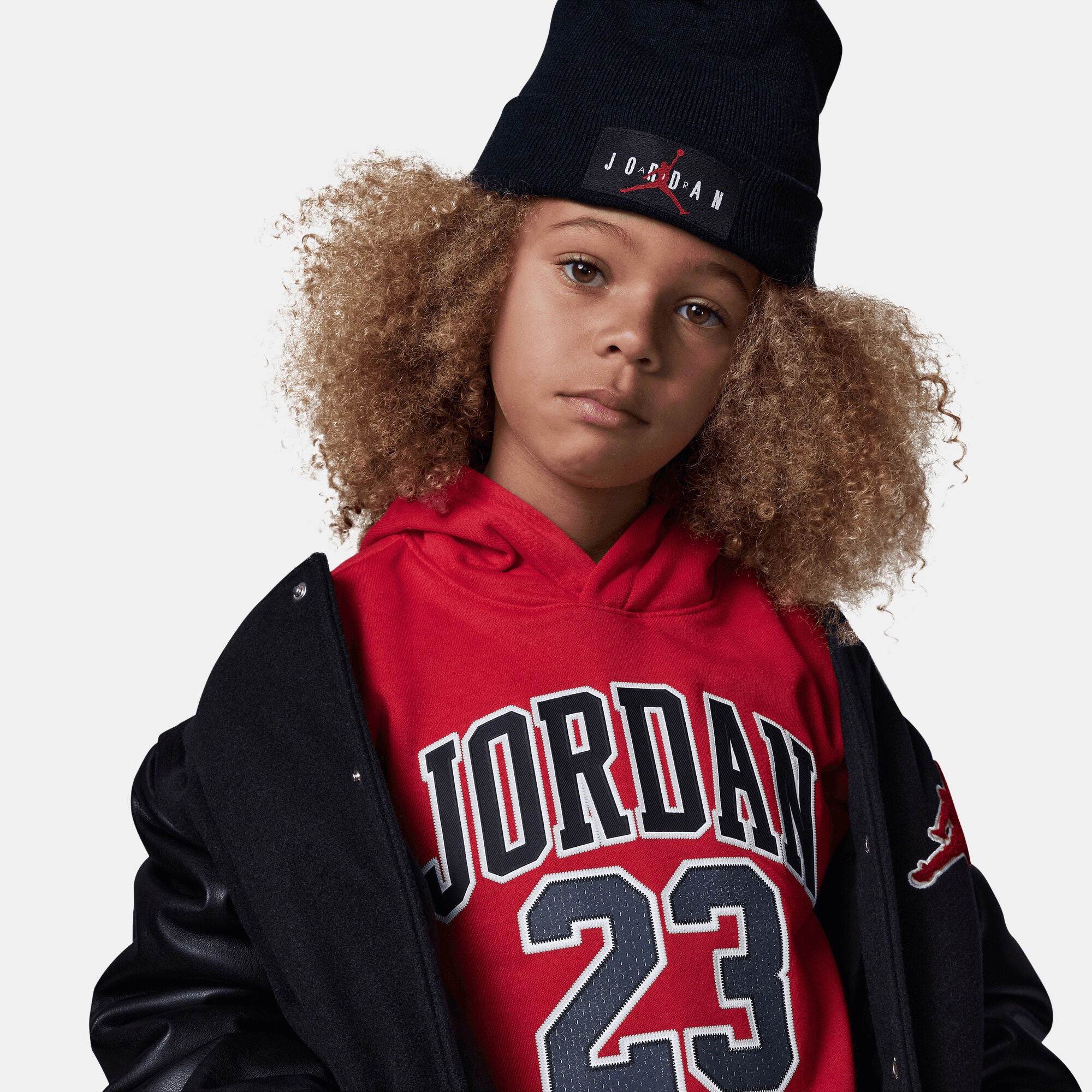 Kids 23 Hoodie Younger Kids Red Jordan in Kuwait SSS
