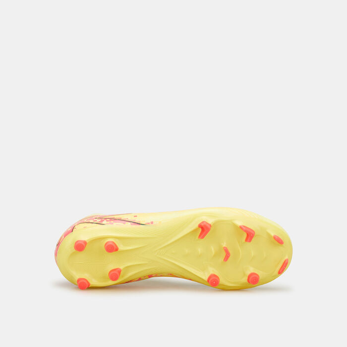 Nike Kids' Kylian Mbappe Mercurial Superfly 10 Academy Multi Ground Football Shoes Yellow image number 3