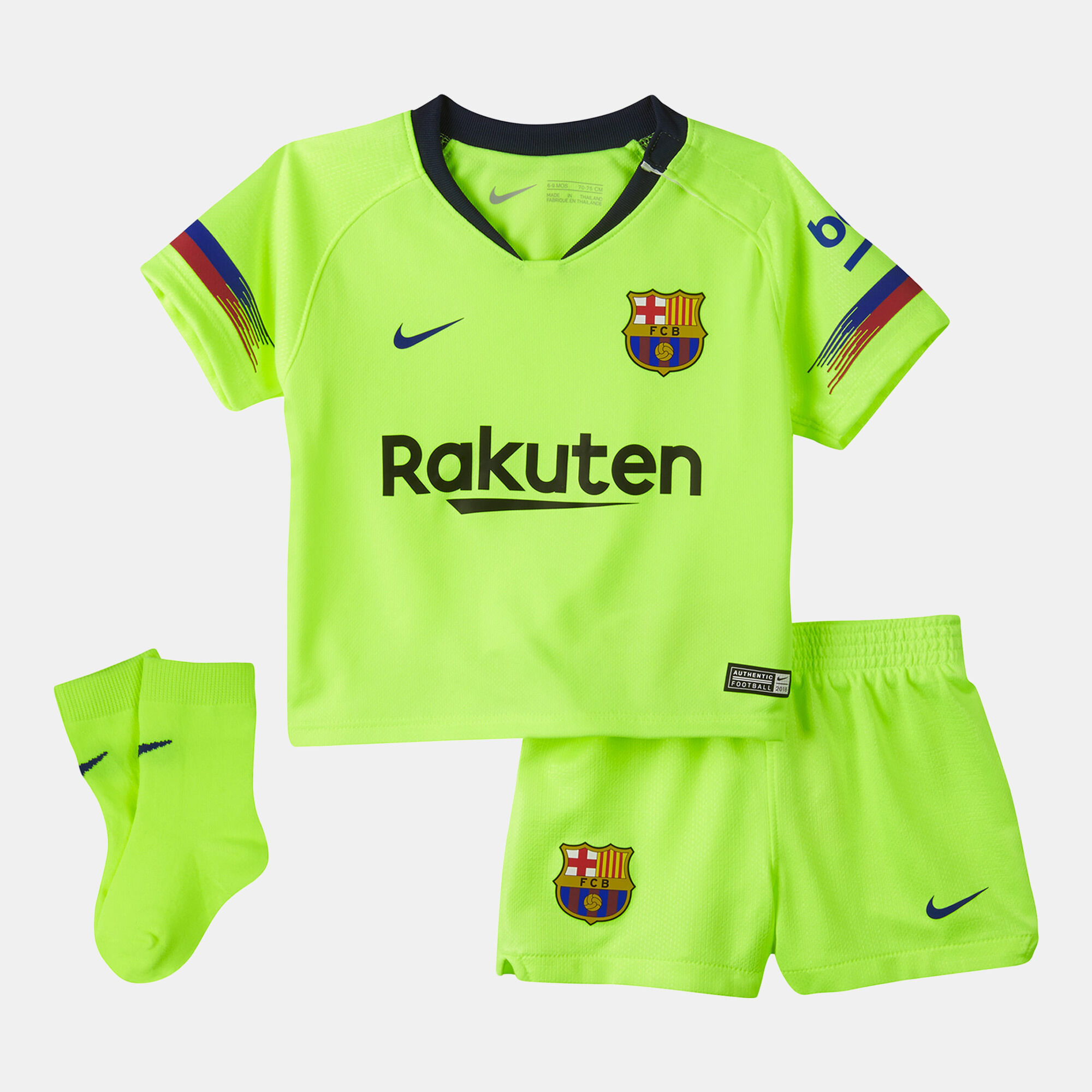 Kids F.C. Barcelona Away Kit 2018 19