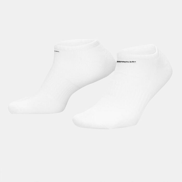Nike Men's Everyday Cushioned Training No-Show Socks (6 Pairs) White image number 0
