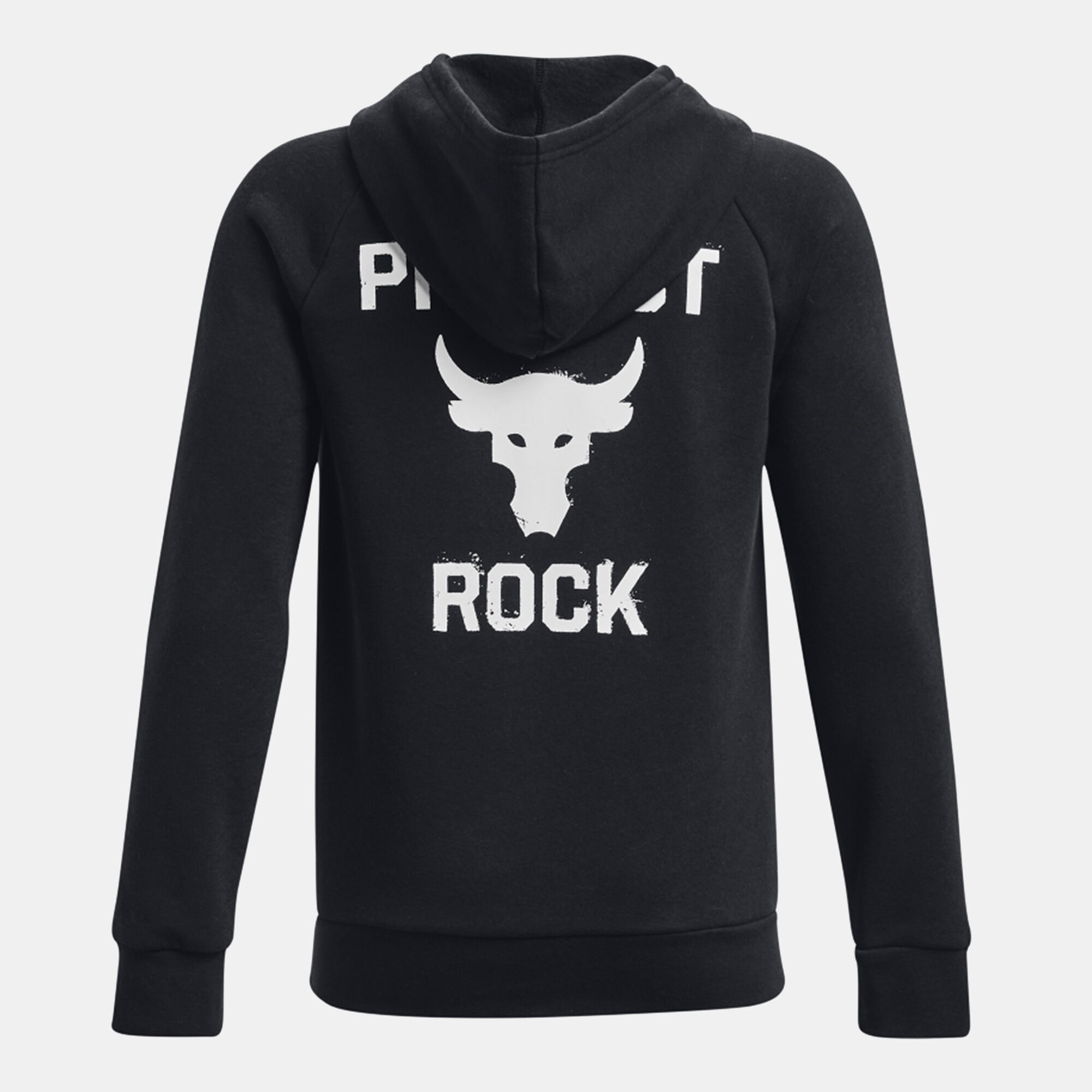 Kids Project Rock Rival Fleece Hoodie Black Under Armour in Kuwait SSS