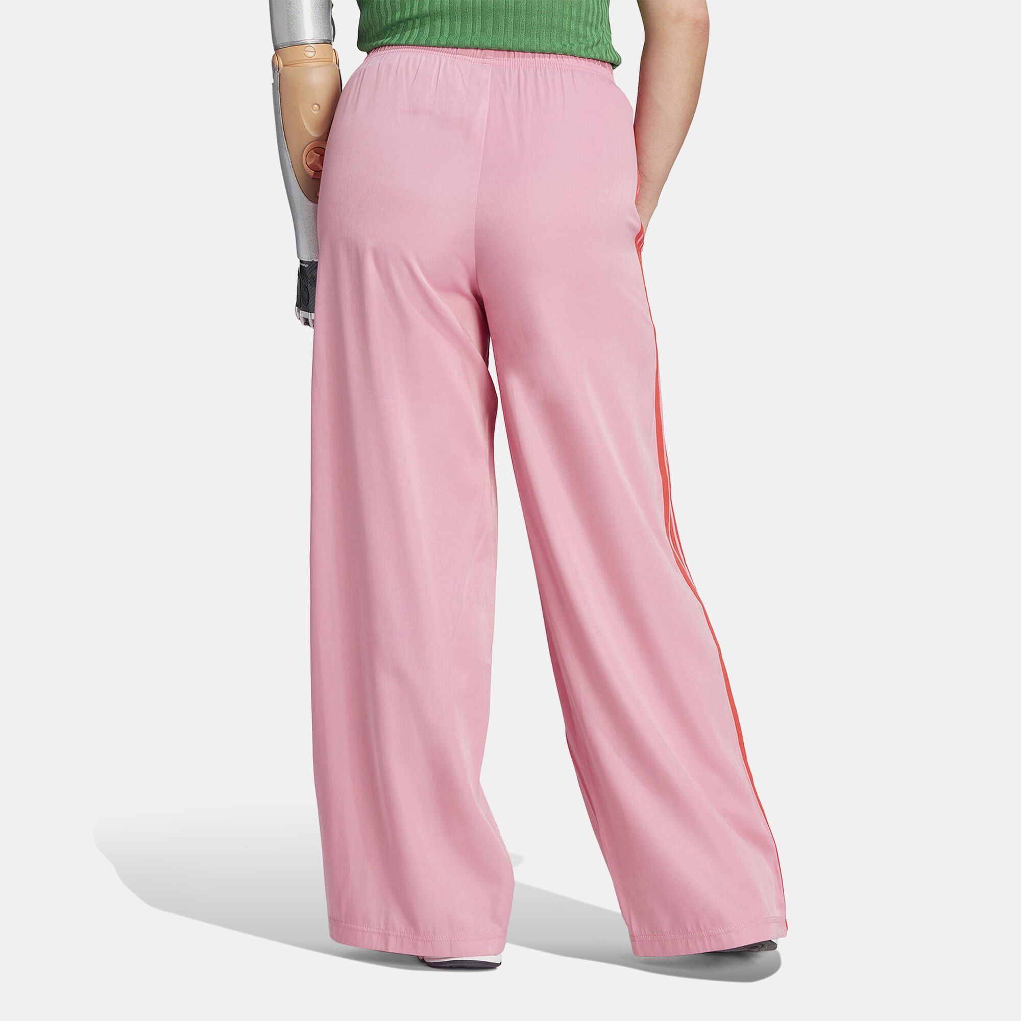 Pink adidas tracksuit bottoms clearance