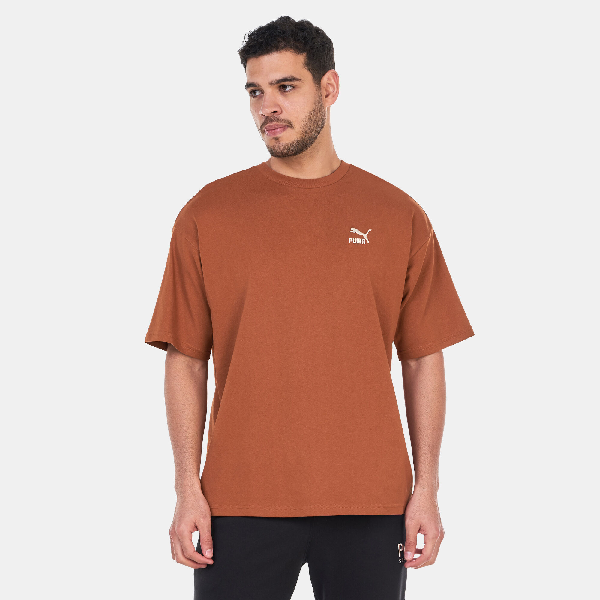 Men s Better Classics T Shirt Brown PUMA in Kuwait SSS