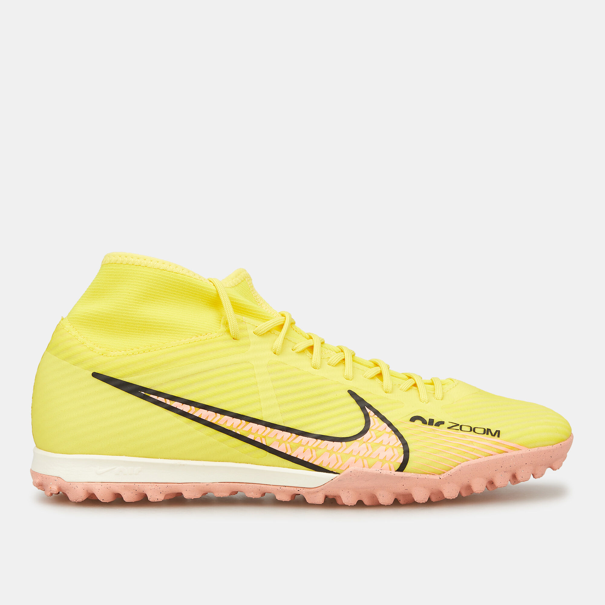 Men s Mercurial Superfly 9 Academy Turf Ground Football Shoes Yellow Nike in Kuwait SSS