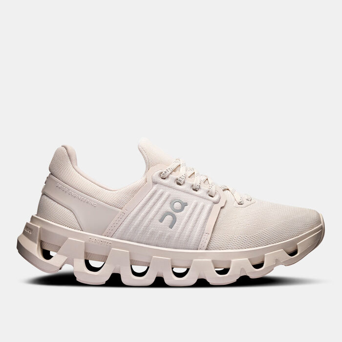 On Women's Cloudswift 4 AD Running Shoes Grey image number 0